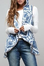  Aztec Hooded-fleece Vest