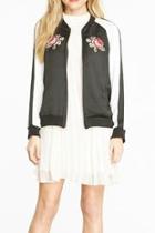  Daffodil Embroidered Bomber