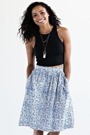  Blue Tile Skirt