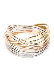 Brass-linked Bangle-bracelet