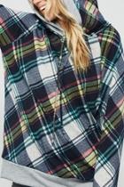  Plaid Hoodie