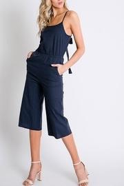  Back Detail Capri Jumpsuit