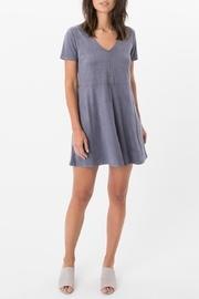  Stone Suede Dress