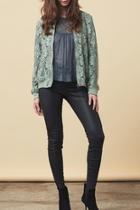  Lace Covered Jacket