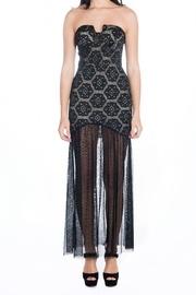  Long Strapless Dress