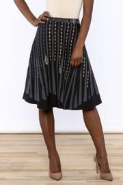  Jacquard Print Skirt