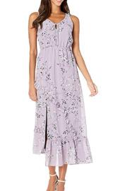  Violet Blooms Maxi Dress