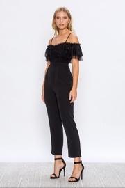  Lace Contrast Jumpsuit