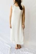  Simple White Gown