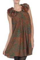  Ruffled Neck Dress