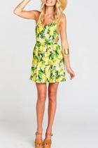  Dianna Tropical Mini Dress