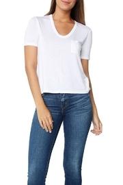  White Crop Tee