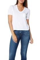  White Crop Tee