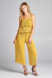  Two-piece Top-pant Set