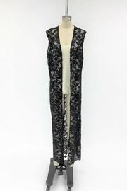 Lace Sleeveless Duster