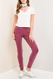  Acid Cutout Leggings