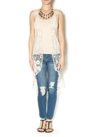  Floral Crochet Vest