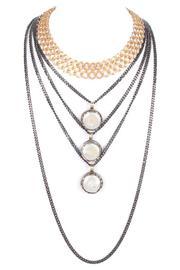  Layered Chain Choker