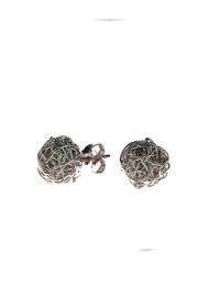  Knitted Silver Stud