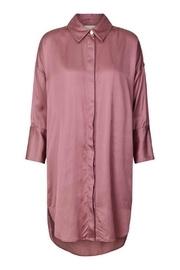  Long Satin Shirt