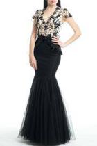  Covered Neckline Dress