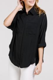  Oversized Button Down Blouse