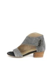  Grey Corduroy Heel