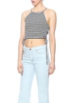  Stripe Halter Top