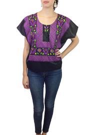  Oaxaca Huipil Blouse