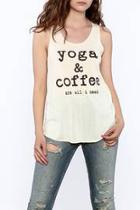 Yoga And Coffee Tank