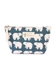  Polar Bear Print Pouch