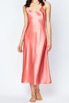  Long Silk Gown