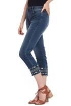  Aztec Embroidered Jeans