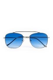  Silver Blue Sunglasses