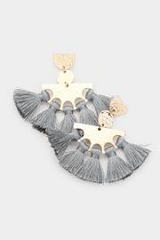  Geometric Tassel Earrings