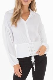  Addison Banded Blouse