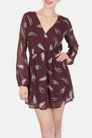  Ruffled Feathers Mini Dress