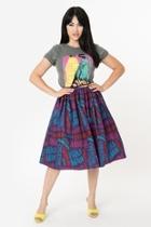 Universal-monsters Title-print Swing-skirt