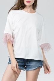  Feather Sleeve Shirt