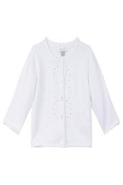  White Swarovski Cardigan