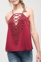  Embroidered Lace Cami