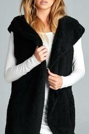  Black Sherpa Vest