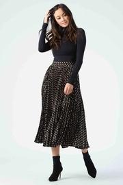  Janis Pleated Midi Skirt
