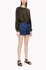  Satin Military Short