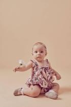  Camellia Flower Romper
