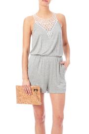  Heather Grey Romper