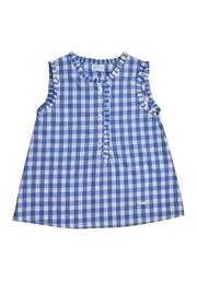  Blue Gingham Tank