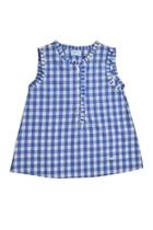  Blue Gingham Tank