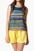  Abstract Mural Blouse