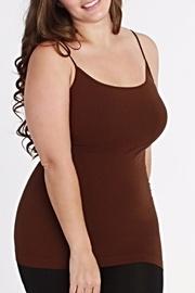  Plus Size Brown Top
